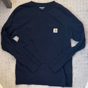 Carhartt WIP NAVY Long Sleeve Shirt